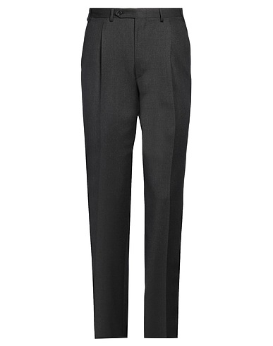 CANALI Casual trouser Charcoal 100% Virgin Wool