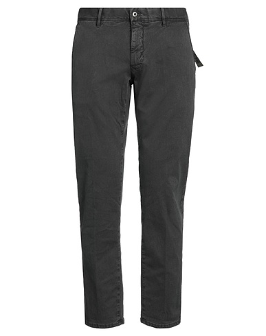 INCOTEX Casual pants Charcoal 96% Cotton, 4% Elastane