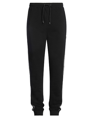 KARL LAGERFELD Casual pants Black 87% Cotton, 13% Polyester