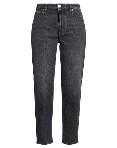 PINKO Denim trousers DENIM Black 99% Cotton, 1% Elastane