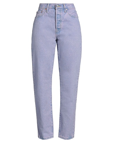 LEVI'S Denim pants Lilac 100% Cotton