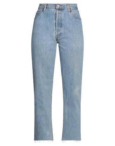 RE/DONE with LEVI'S Pantalon en jean Bleu 100% Coton