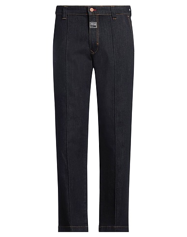 VERSACE JEANS COUTURE Denim trousers Blue 88% Cotton, 10% Polyester, 2% Elastane