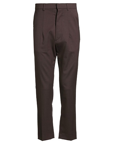 GAëLLE Paris Pantalone Marrone 54% Poliestere, 44% Lana Vergine, 2% Elastan