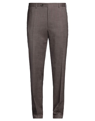 CANALI Pantalone Tortora 85% Super 150s Lana, 15% Seta