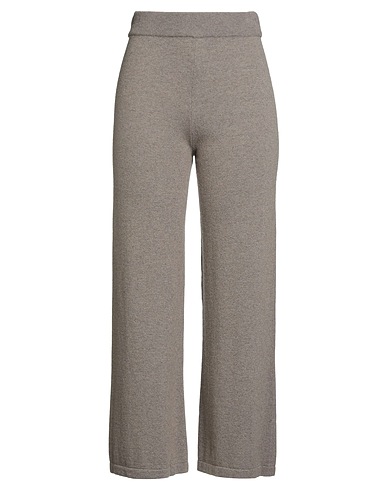 WEEKEND MAX MARA Casual trouser Taupe 40% Wool, 25% Polyamide, 25% Viscose, 10% Cashmere