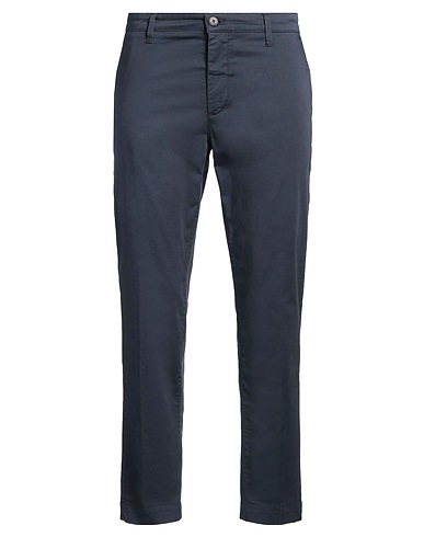 PEUTEREY Casual trouser Navy blue 97% Cotton, 3% Elastane