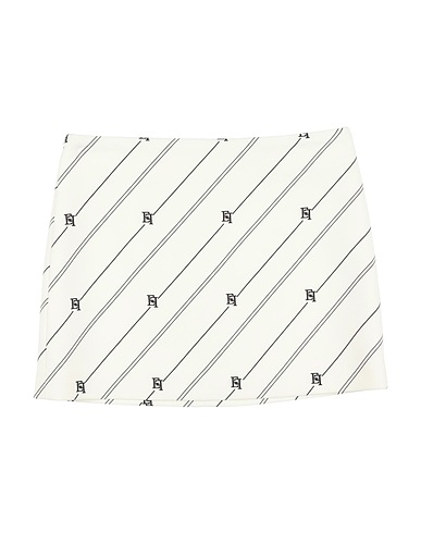 ELISABETTA FRANCHI Skirt LA MIA BAMBINA Ivory 95% Polyester, 5% Elastane