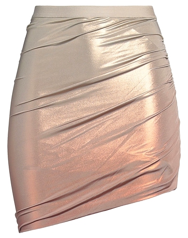 RICK OWENS LILIES Mini skirt Platinum 95% Viscose, 5% Elastane