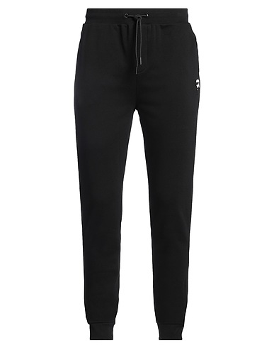KARL LAGERFELD Casual pants Black 87% Cotton, 13% Polyester
