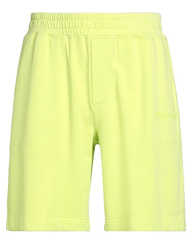 LIU •JO MAN Shorts & Bermuda Lime green 100% Cotton