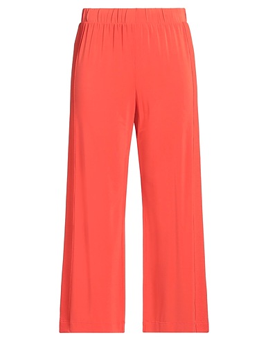 LE TRICOT PERUGIA Casual trouser Coral 81% Viscose, 15% Polyamide, 4% Elastane