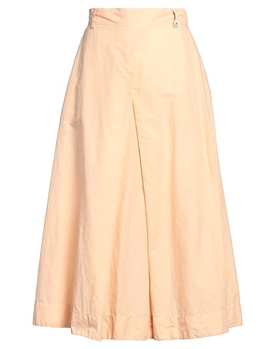 MYTHS Midi skirt Apricot 48% Cotton, 33% Linen, 19% Lyocell