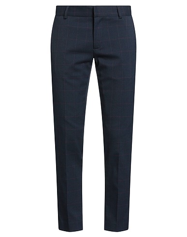 GREY DANIELE ALESSANDRINI Casual pants Navy 64% Polyester, 34% Viscose, 2% Elastane