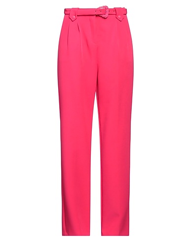 VERSACE JEANS COUTURE Casual trouser Fuchsia 93% Polyester, 7% Elastane