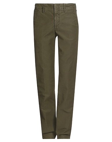 INCOTEX Pantalon SLACKS Vert militaire 98% Coton, 2% Élasthanne