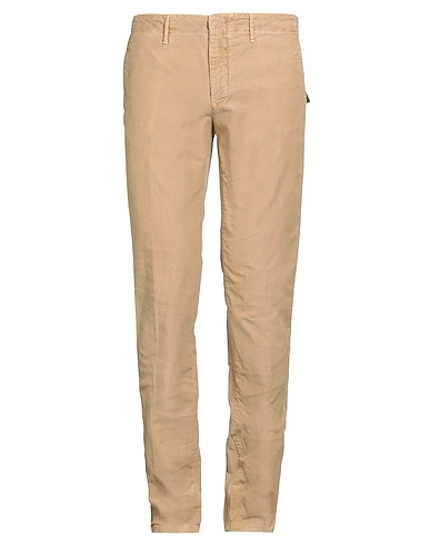INCOTEX Casual trouser SLACKS Sand 98% Cotton, 2% Elastane