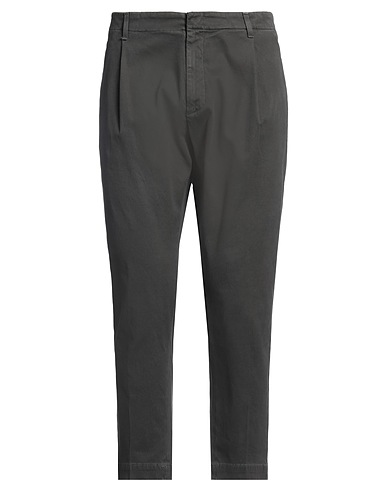 DONDUP Casual trouser Charcoal 97% Cotton, 3% Elastane