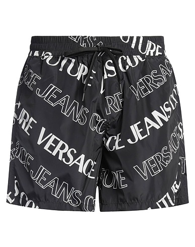 VERSACE JEANS COUTURE Shorts & Bermuda Nero 100% Poliestere