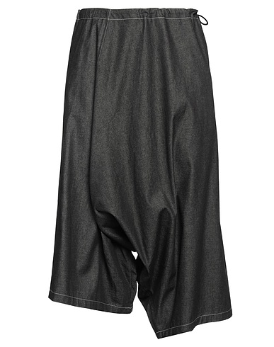 Y'S YOHJI YAMAMOTO Denim trousers Black 100% Cotton