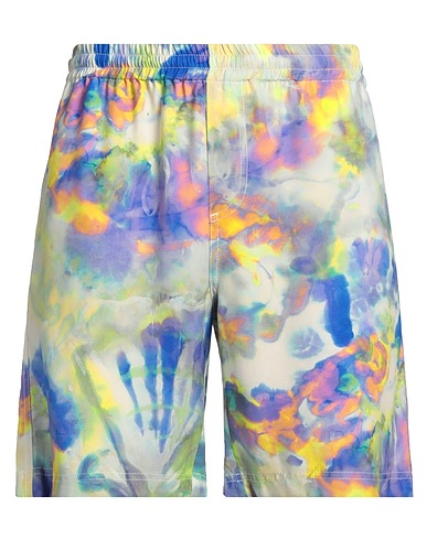 MSGM Shorts & Bermuda Light green 100% Viscose