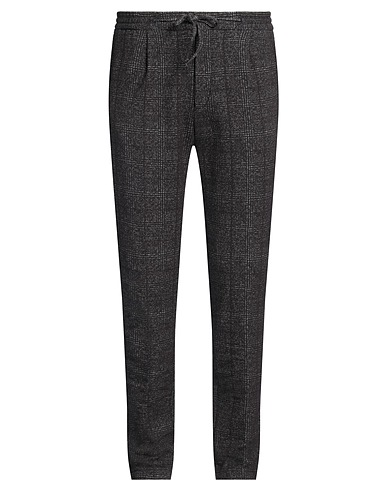 MANUEL RITZ Casual trouser Black 95% Cotton, 5% Elastane