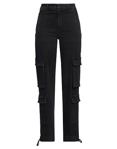 DONDUP Denim trousers Black 57% Organic cotton, 37% Modal, 4% Elastomultiester, 2% Elastane