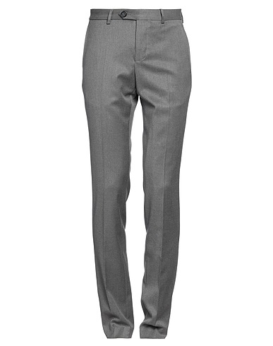 MANUEL RITZ Casual pants Grey 62% Polyester, 35% Viscose, 3% Elastane