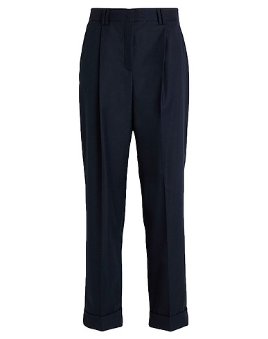 MAX&Co. Casual trouser CABLO
 Midnight blue 66% Polyester, 33% Viscose, 1% Elastane