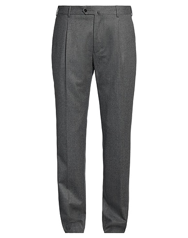 PAOLONI Casual trouser Grey 100% Virgin Wool