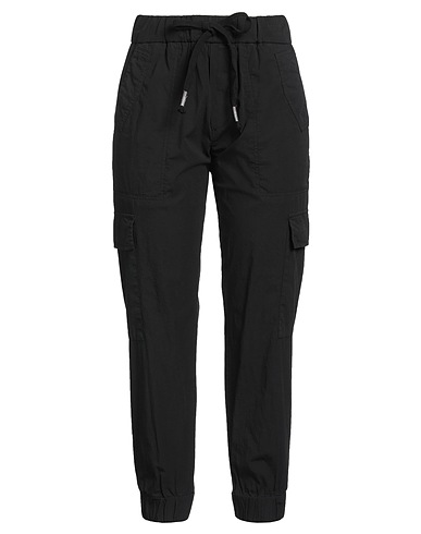 MASON'S Casual pants Black 80% Cotton, 16% Polyamide, 4% Elastane
