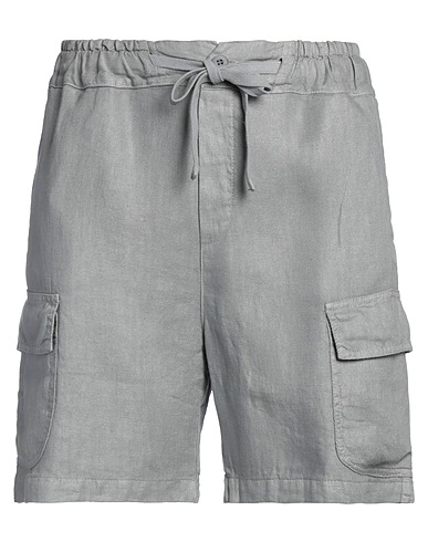 CROSSLEY Shorts & Bermuda Grey 100% Linen