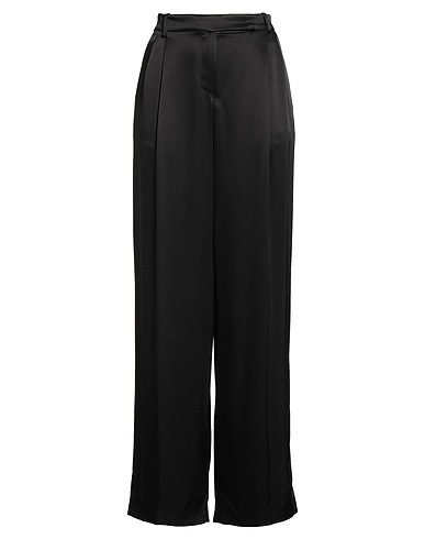 PINKO Casual pants Black 91% Acetate, 9% Polyester