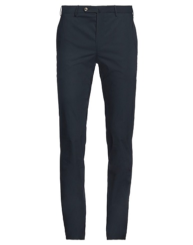 PT Torino Casual trouser Midnight blue 55% Cotton, 39% Polyamide, 6% Elastane