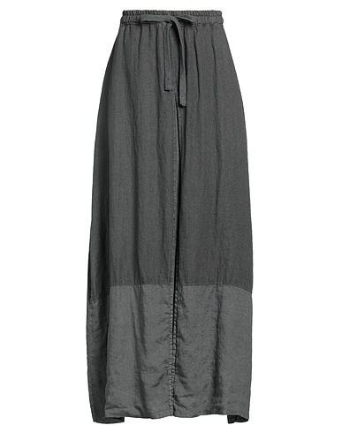 CROSSLEY Maxi Skirts Charcoal 100% Linen