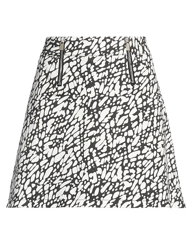 TRU TRUSSARDI Mini skirt Black 97% Cotton, 3% Elastane