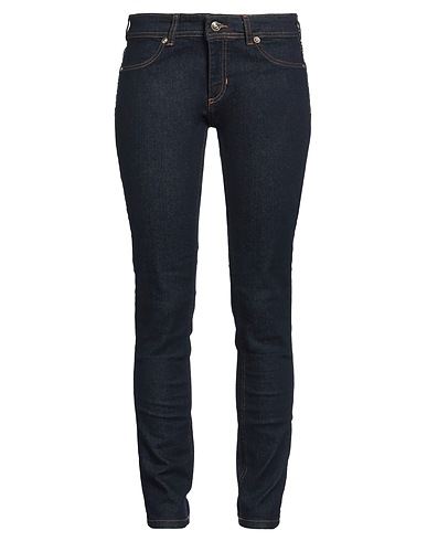 VERSACE JEANS COUTURE Denim trousers Blue 98% Cotton, 2% Elastane