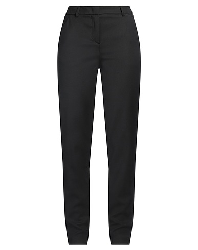 TRUSSARDI Casual trouser Black 54% Polyester, 44% Wool, 2% Elastane