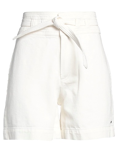 TOMMY HILFIGER Shorts & Bermuda White 92% Cotton, 8% Polyester