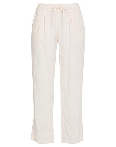 CROSSLEY Casual trouser Ivory 100% Linen