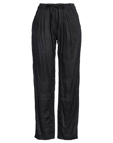 CROSSLEY Casual pants Midnight blue 100% Linen