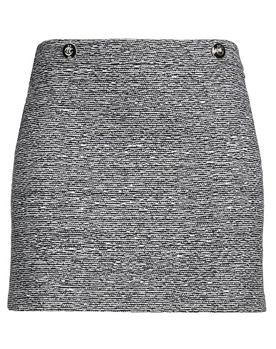 GAëLLE Paris Mini skirt Black 60% Cotton, 40% Polyester