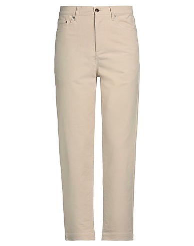 TED BAKER Casual trouser Beige 98% Cotton, 2% Elastane
