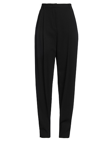 EMPORIO ARMANI Casual trouser Black 96% Virgin Wool, 4% Elastane