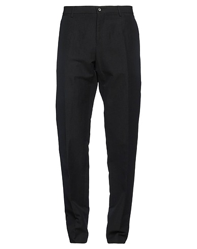 DOLCE&GABBANA Casual pants Black 55% Linen, 45% Cotton