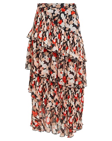 TED BAKER Midi-Rock Hellbraun 100% Polyester
