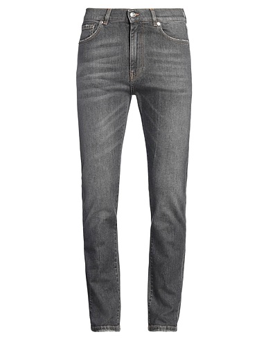 ICEBERG Denim pants Black 99% Cotton, 1% Elastane