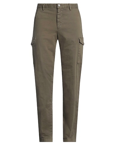 TOMMY HILFIGER Pantalone Verde militare 97% Cotone, 3% Elastan