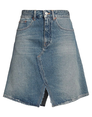 MM6 MAISON MARGIELA Denim skirt Blue 100% Cotton