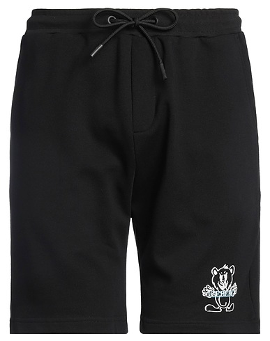 ICEBERG Shorts & Bermuda Black 100% Cotton